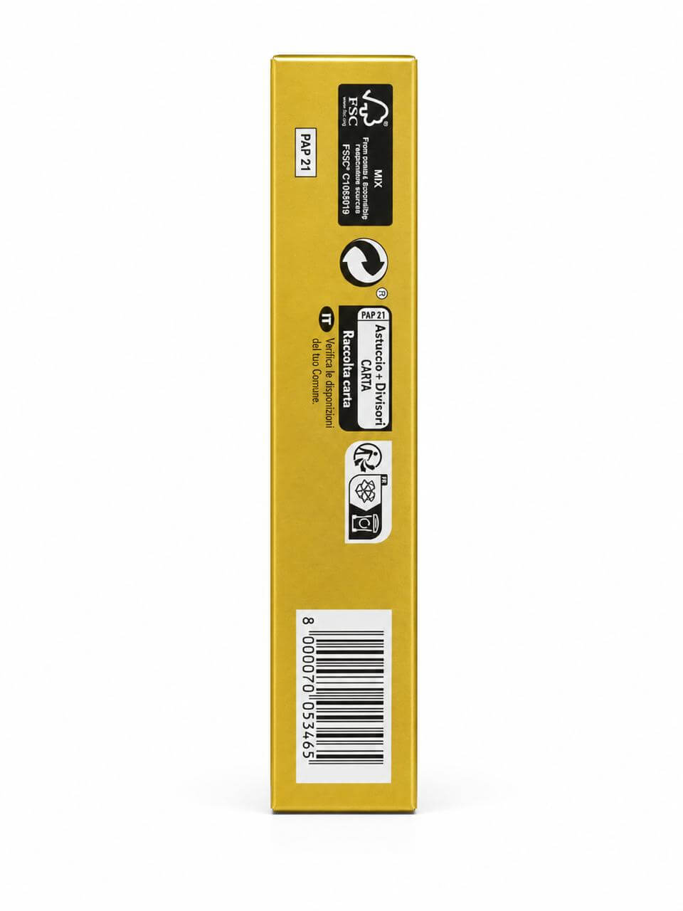 Lavazza Qualità Oro coffee capsules side