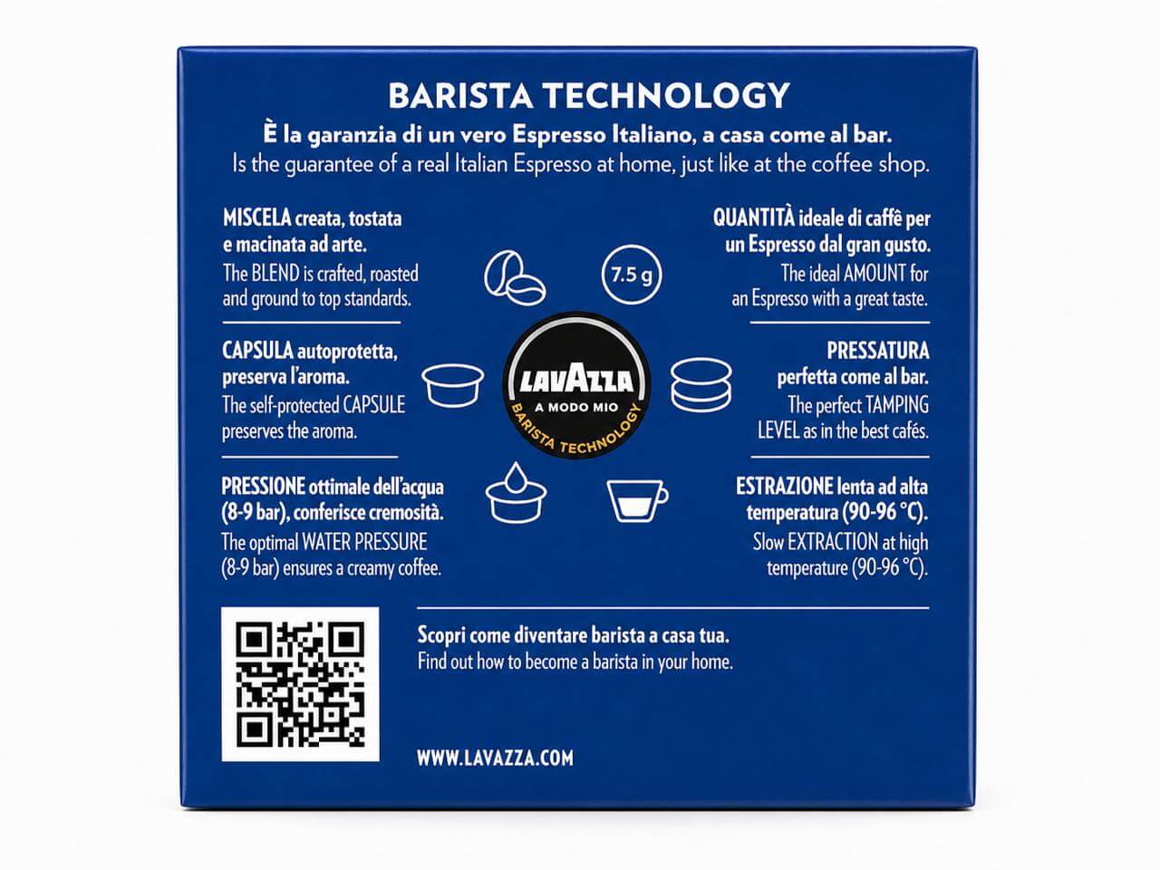Lavazza Crema e Gusto A Modo Mio Coffee Capsules – 16 Capsules