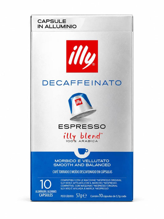 كبسولات إيلي دكافيناتّو | Illy Decaffeinato Espresso