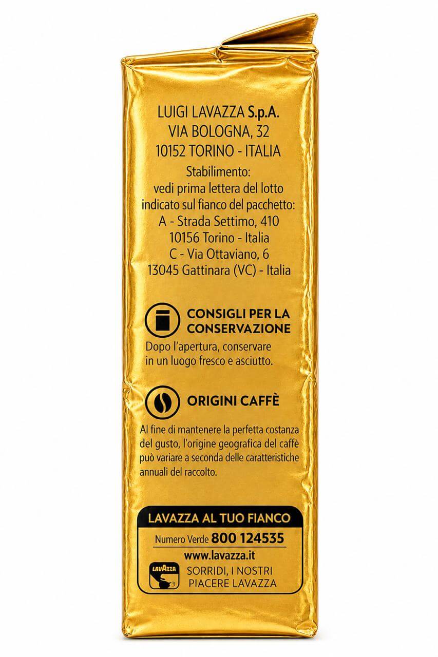 Lavazza Qualità Oro 250 جم قهوة مطحونة