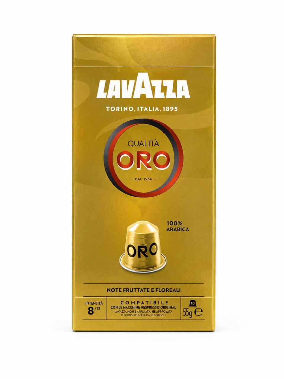 Lavazza Qualità Oro coffee capsules 10 capsules 55g