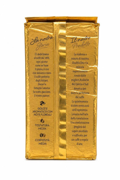 عبوة Lavazza Qualità Oro 250 جم من الخلف