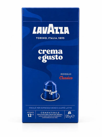 Lavazza Crema e Gusto coffee capsules compatible with Nespresso Original