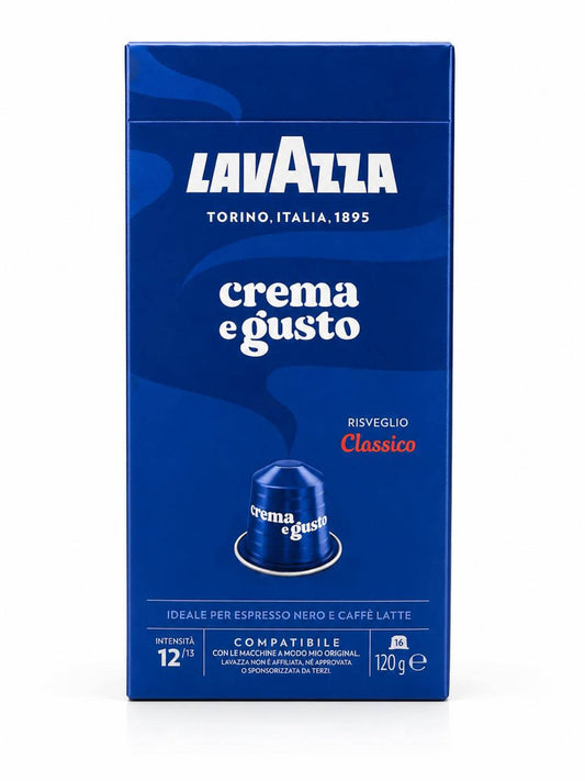 Lavazza Crema e Gusto coffee capsules compatible with Nespresso Original
